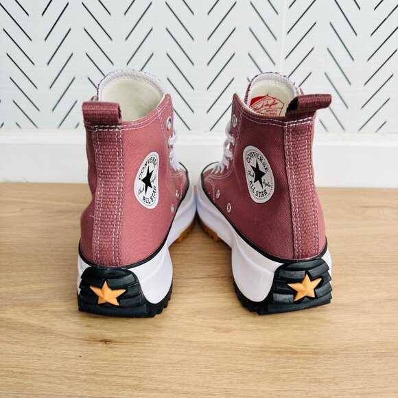 ⭐Converse Run Star Hike Hi Platform Sz 6 Men's Shoes Brown Sneakers A00852C New⭐ - Picture 4 of 10